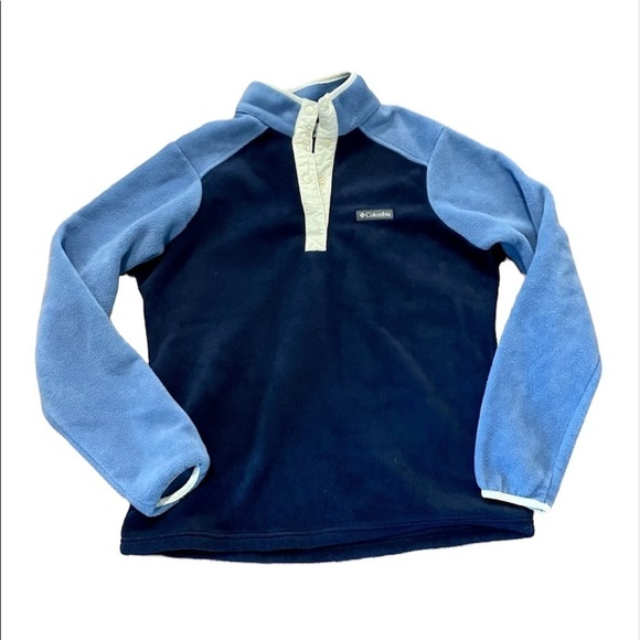 Columbia Tops - Columbia colorblock quarter snap fleece pullover